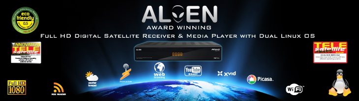 Amiko SHD-8900 Alien - Award winning Dual-boot receiver
