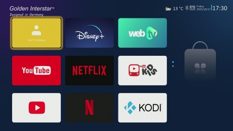 Golden Interstar Beta X 4K EVO BT