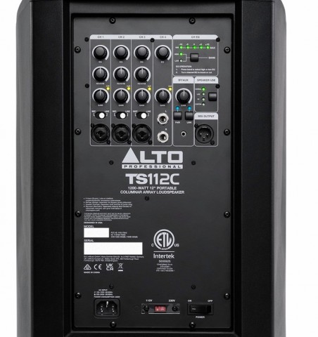 Alto Pro TS112C aktív oszlopsugárzó szett 1200W 12" + 6x 2,75" Bluetooth keverő hordtáska fekete Alto Pro TS112C aktív oszlopsugárzó szett 1200W 12" + 6x 2,75" Bluetooth keverő hordtáska fekete
