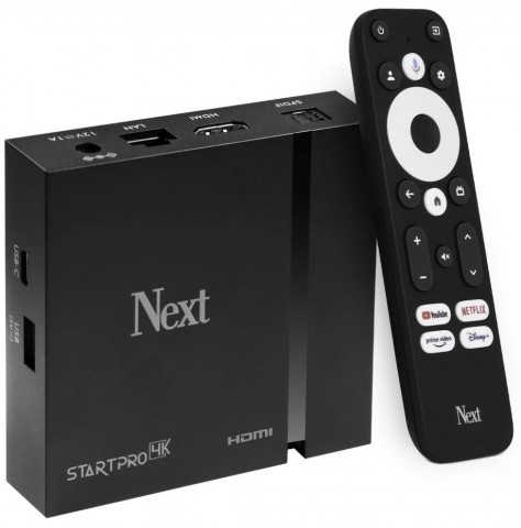 Next StartPro 4K UHD Streaming TV Box Google TV