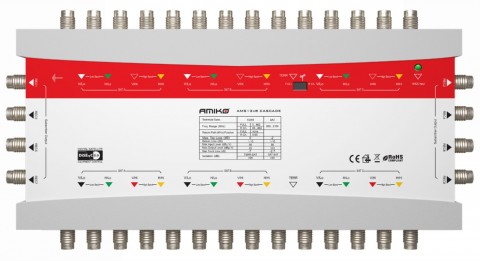 AMIKO Multiswitch 9 x 16 Cascade