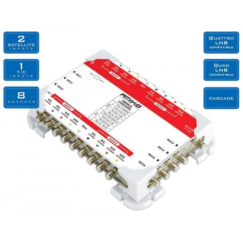 AMIKO Multiswitch 9 x 8 Cascade