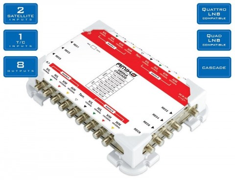 AMIKO Multiswitch 9 x 8 Cascade