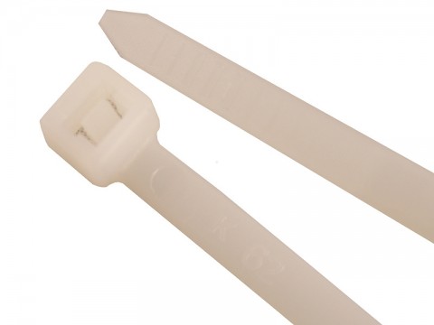 Kábelkötegelő 4.2x300mm fehér  (100 db)