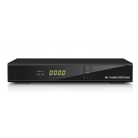 AB CryptoBox 742HD Combo DVB-T2/S2/C beltéri egység