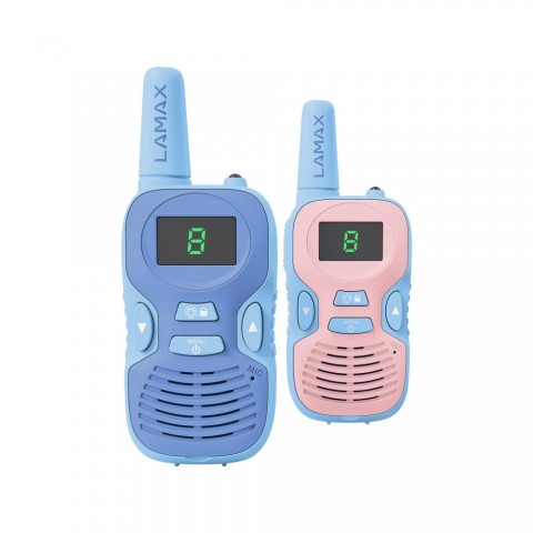 LAMAX TalkieKid1 Walkie Talkie Kék/rózsaszín LAMAX TalkieKid1 Walkie Talkie Kék/rózsaszín