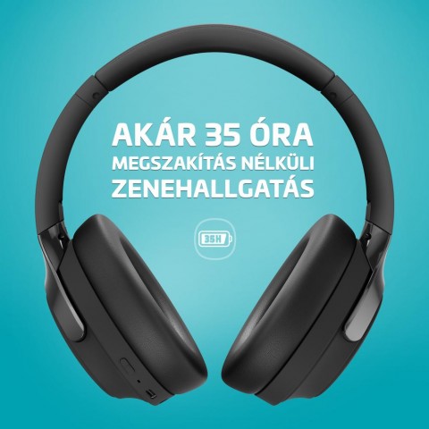 LAMAX MuseComfort1 ANC Aktív zajszűrős Bluetooth fejhallgató LAMAX MuseComfort1 ANC Aktív zajszűrős Bluetooth fejhallgató