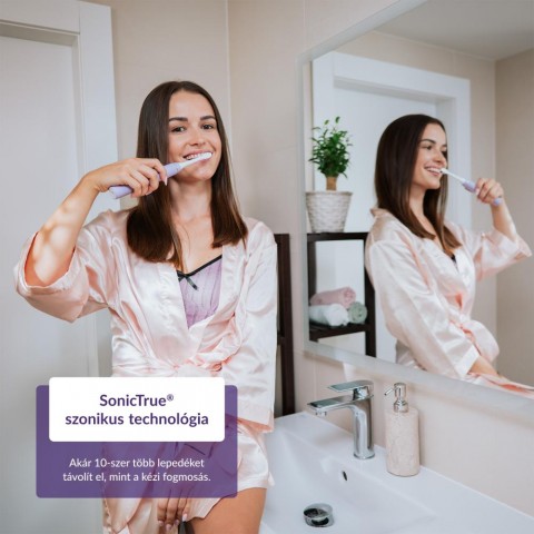 TrueLife SonicBrush Compact Lavender Elektromos fogkefe Lila TrueLife SonicBrush Compact Lavender Elektromos fogkefe Lila