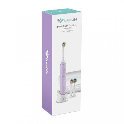 TrueLife SonicBrush Compact Lavender Elektromos fogkefe Lila TrueLife SonicBrush Compact Lavender Elektromos fogkefe Lila
