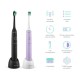 TrueLife Compact Duo Elektromos fogkefe 2 db Fekete Lila TrueLife Compact Duo Elektromos fogkefe 2 db Fekete Lila