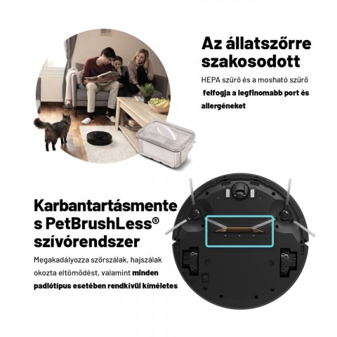 Lauben Robot Vacuum 15BB Pet - Robotporszívó Lauben Robot Vacuum 15BB Pet - Robotporszívó