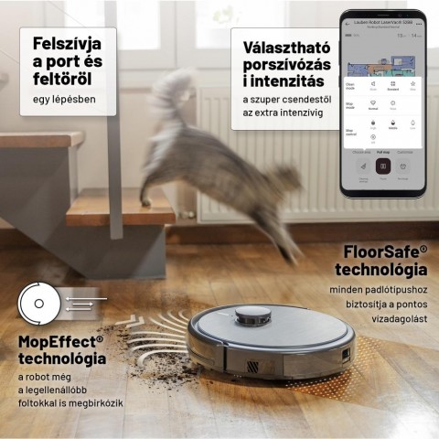 Lauben Robot LaserVac® 52BB Pet - Robotporszívó Lauben Robot LaserVac® 52BB Pet - Robotporszívó