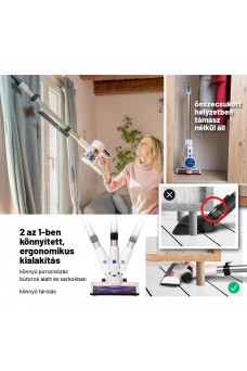 Lauben Stick Vacuum 2in1 22WB - Vezeték nélküli rúdporszívó