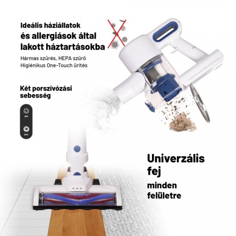 Lauben Stick Vacuum 2in1 22WB - Vezeték nélküli rúdporszívó Lauben Stick Vacuum 2in1 22WB - Vezeték nélküli rúdporszívó