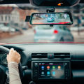 LAMAX S8 Dual GPS Teljes visszapillantó tükrös kijelző, hátsó kamerás Full HD autós menetrögzítő