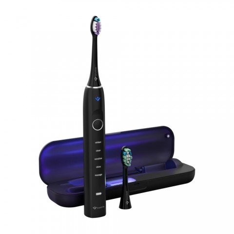 TrueLife SonicBrush Clean70 UV Black Elektromos fogkefe Fekete