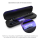 TrueLife SonicBrush Clean70 UV Black Elektromos fogkefe Fekete