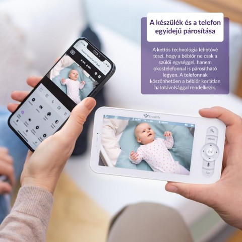 TrueLife NannyCam R7 Dual Smart Videós bébiőr TrueLife NannyCam R7 Dual Smart Videós bébiőr