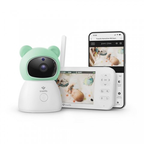 TrueLife NannyCam R6 Dual Smart Videós Bébiőr TrueLife NannyCam R6 Dual Smart Videós Bébiőr
