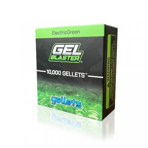 GEL BLASTER zselégolyó csomag, zöld 10.000 db