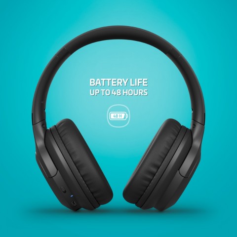 LAMAX Base2 vezeték nélküli fejhallgató BeatBass 40mm membrán