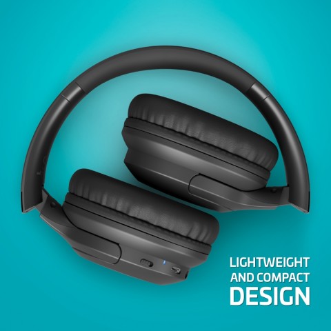 LAMAX Base2 vezeték nélküli fejhallgató BeatBass 40mm membrán