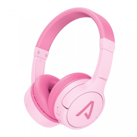 LAMAX BaseKid1 pink Gyerek Bluetooth fejhallgató rózsaszín