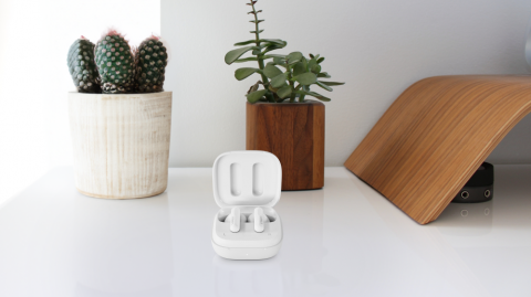 LAMAX Clips1 ANC White vezeték nélküli fülhallgató fehér