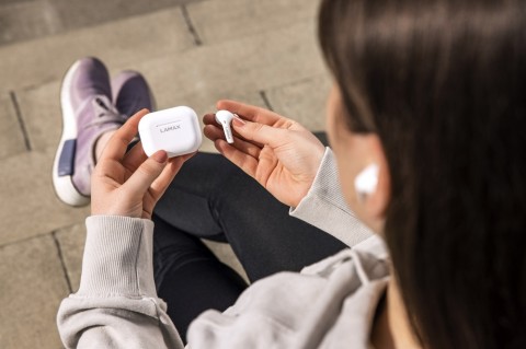 LAMAX Clips1 white WS vezeték nélküli fülhallgató fehér