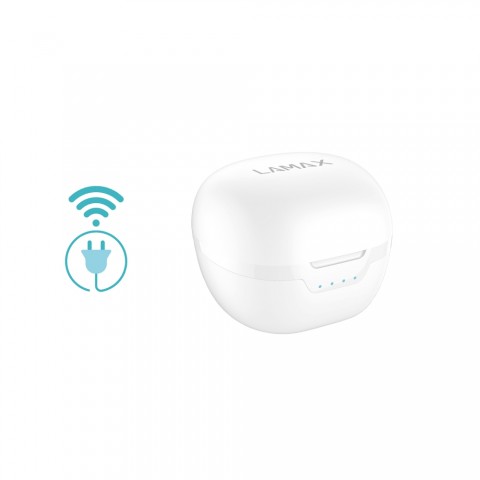 LAMAX Dots2 White TWS vezeték nélküli fülhallgató fekete