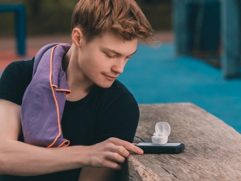 LAMAX Dots2 White TWS vezeték nélküli fülhallgató fekete