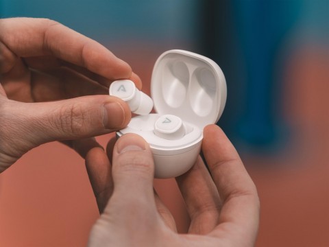 LAMAX Dots2 White TWS vezeték nélküli fülhallgató fekete