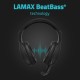 LAMAX Heroes Guard1 Gamer Fejhallgató LED világítással BeatBass