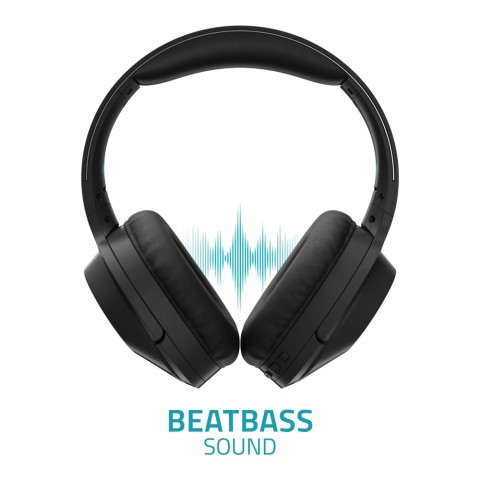 LAMAX Muse2 Vezeték nélküli fejhallgató BeatBass technológiával