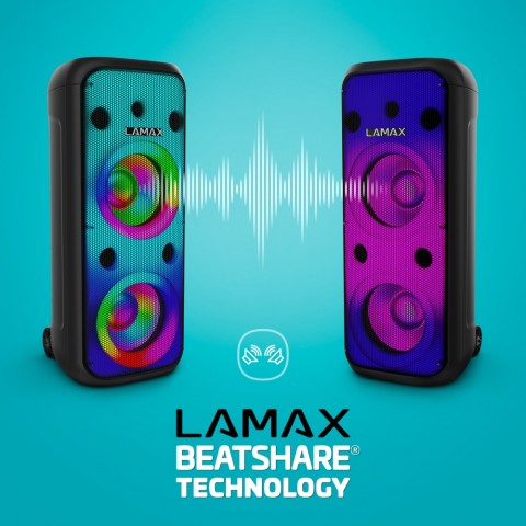 LAMAX PartyBoomBox700 Bluetooth hangszóró 700W Karaoke funkció,mikrofonnal