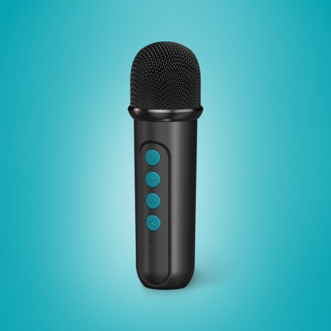 LAMAX PartyGo1 Mini 30W Bluetooth Karaoke hangszóró vezeték nélküli mikrofonnal