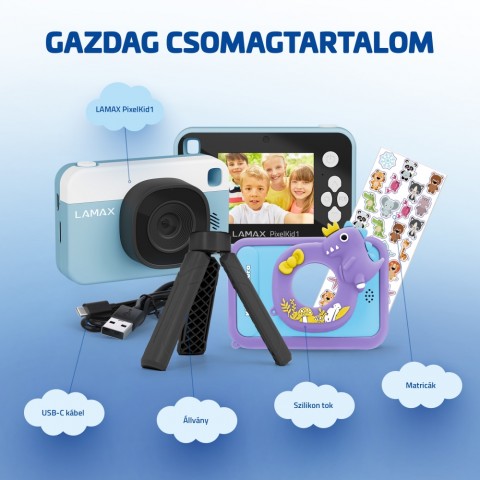 LAMAX PixelKid1 Blue