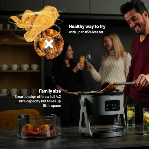 Lauben Glass Grill Air Fryer 3in1 5500BG