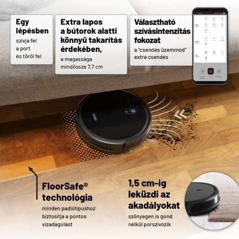 Lauben Robot Vacuum 26BB Pet - Robotporszívó Lauben Robot Vacuum 26BB Pet - Robotporszívó