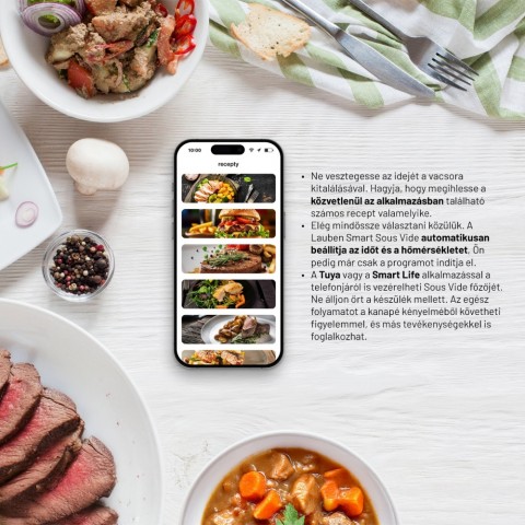 Lauben Smart Sous Vide 1200SB Szuvidáló rúd Lauben Smart Sous Vide 1200SB Szuvidáló rúd