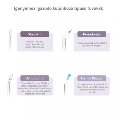 TrueLife AquaFloss Compact C300 White Szájzuhany fehér