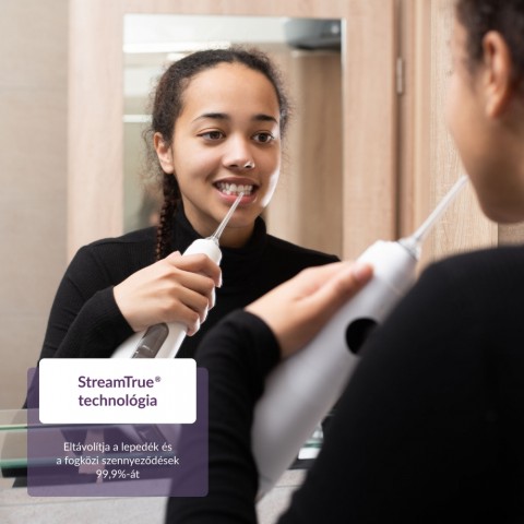 TrueLife AquaFloss Compact C300 White Szájzuhany fehér