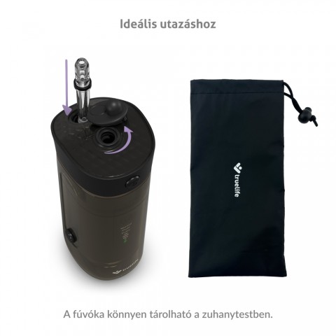 TrueLife AquaFloss Mini M50 Szájzuhany Fekete