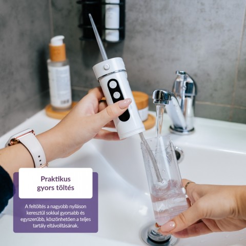 TrueLife AquaFloss Mini M50 Szájzuhany Fehér