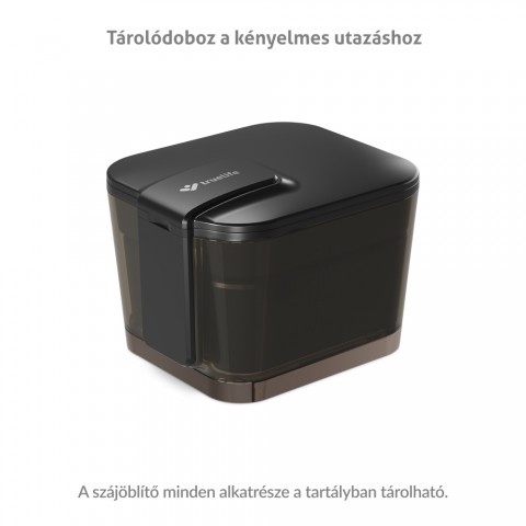 TrueLife AquaFloss Station F300 Szájzuhany Fekete