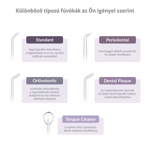 TrueLife AquaFloss Station F300 Szájzuhany Fekete