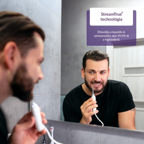 TrueLife AquaFloss Station F300 Szájzuhany Fehér