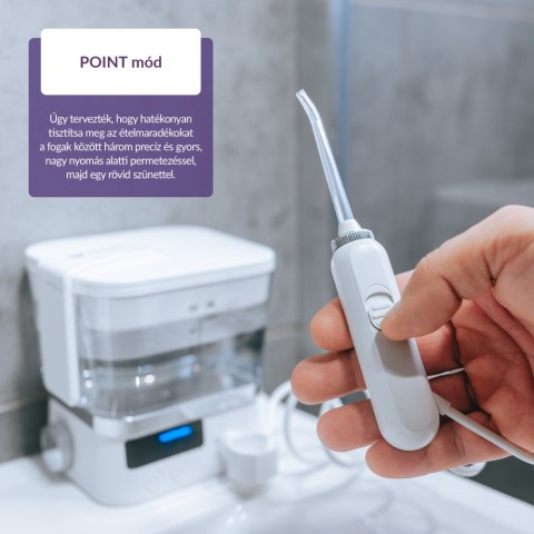 TrueLife AquaFloss Station F300 Szájzuhany Fehér