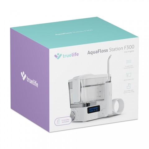 TrueLife AquaFloss Station F300 Szájzuhany Fehér