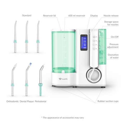 TrueLife AquaFloss Station O300 Ozone Szájzuhany vízozonizálóval